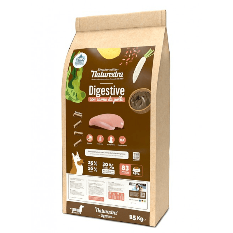 NaturExtra Pienso Digestive (Pollo)