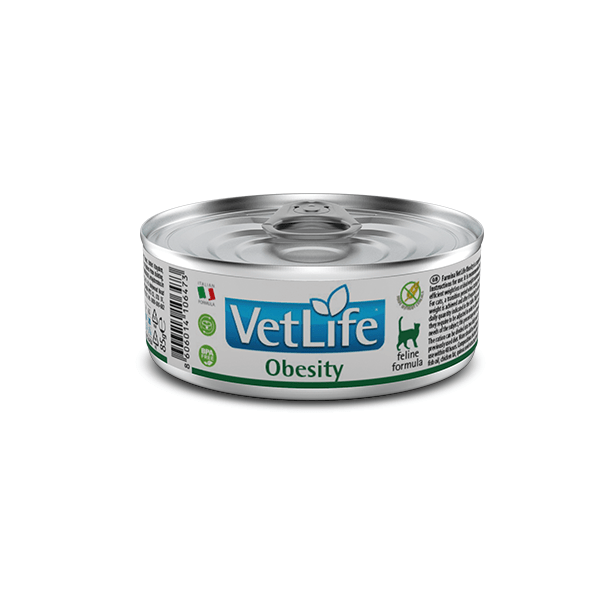 Farmina Vet Life lata para Gato Obesity