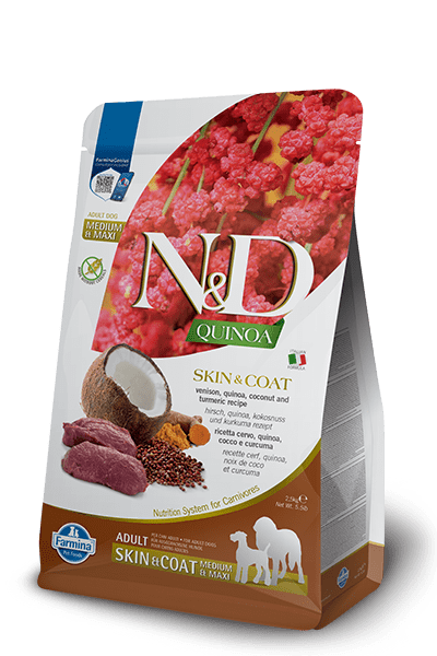 N&D Farmina pienso perros Adulto Skin & Coat Venado