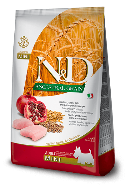 N&D Farmina pienso perros Adulto Ancestral Grain Pollo y Granada