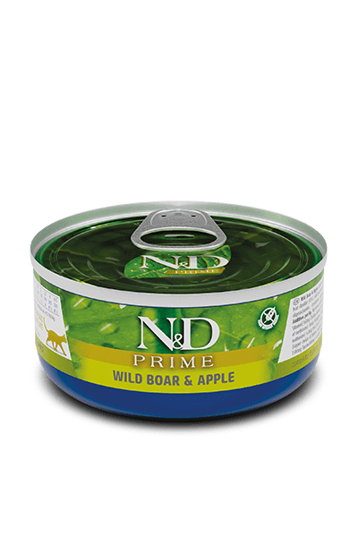 Lata Farmina N&D Adulto Jabalí y Manzana