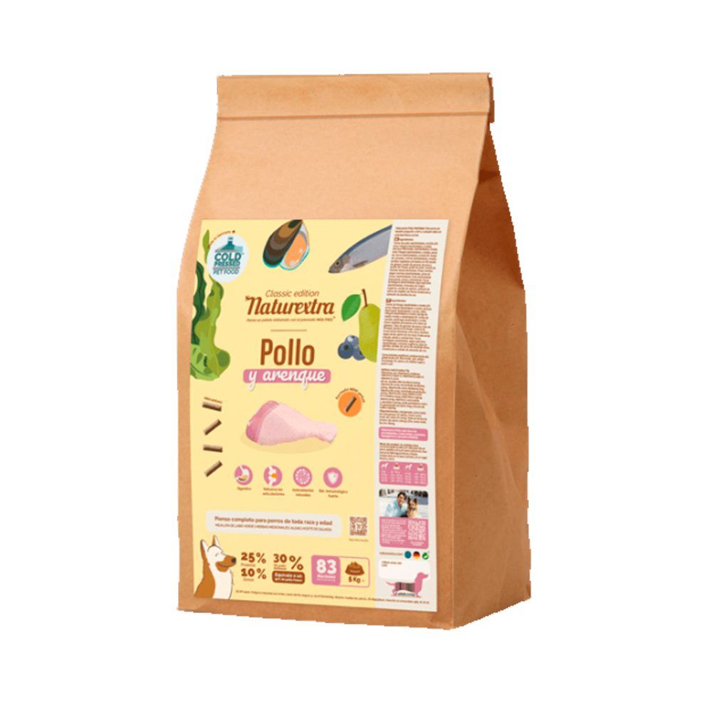 NaturExtra Pienso Pollo y Arenque