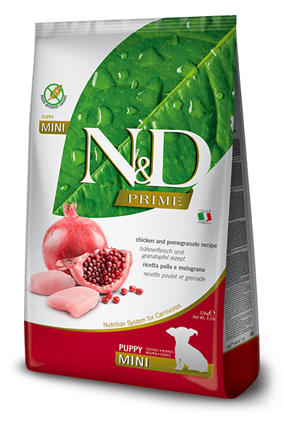 N&D Farmina pienso perros Puppy Prime Pollo y Granada