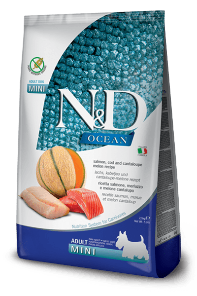 N&D Farmina pienso perros Adulto Salmón, Bacalao y Melón