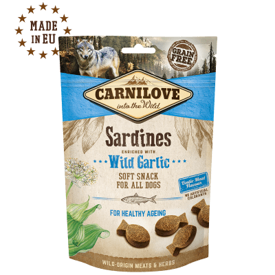 Carnilove Snack para perro Semi-húmedo Sardinas