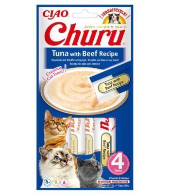 CIAO Churu Atún y Ternera(4x14gr)