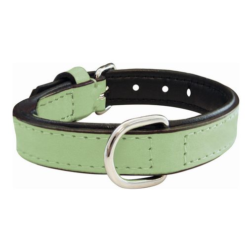 Collar de piel acolchado Gloria