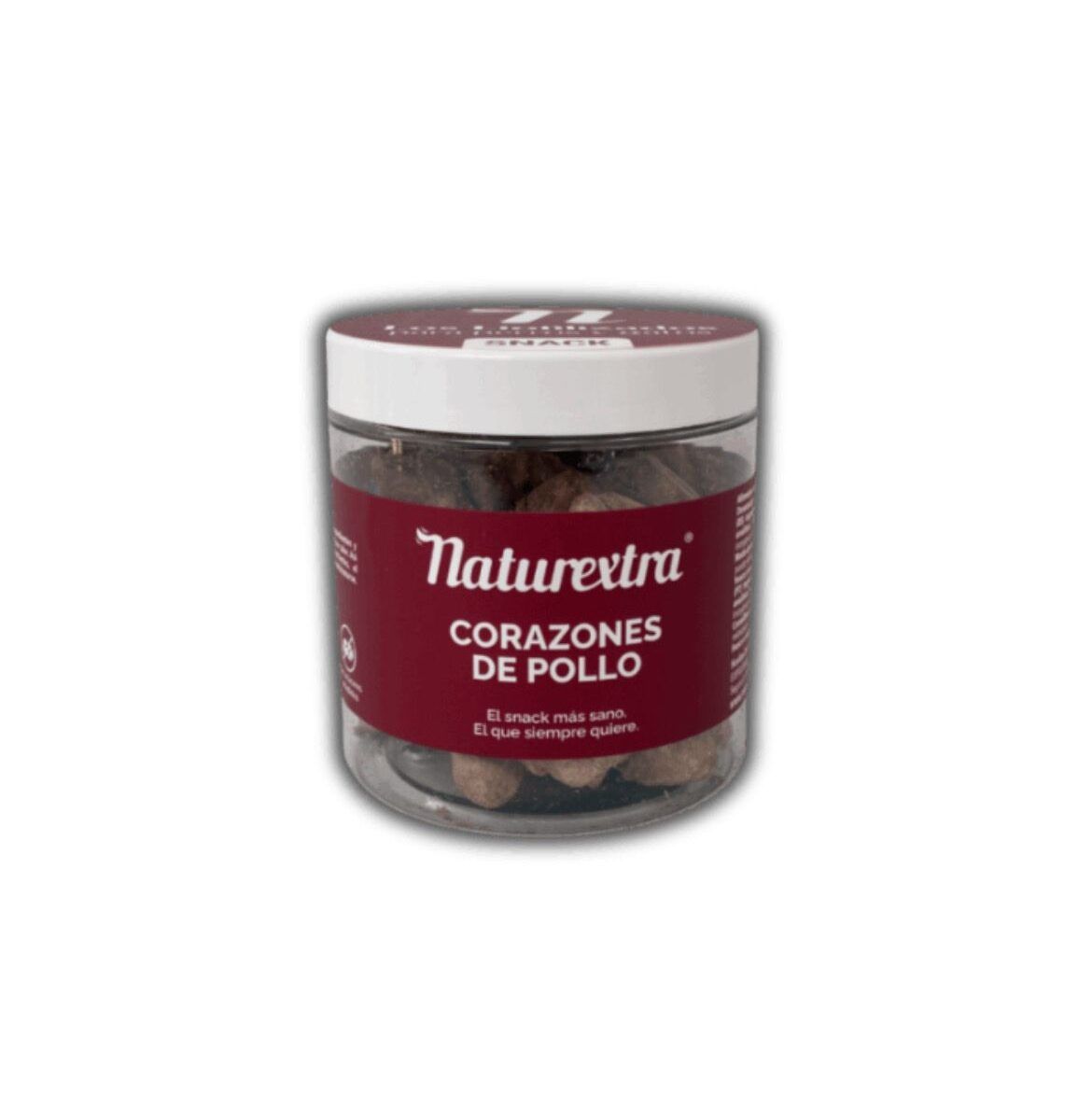 Corazones de pollo liofilizados 30g