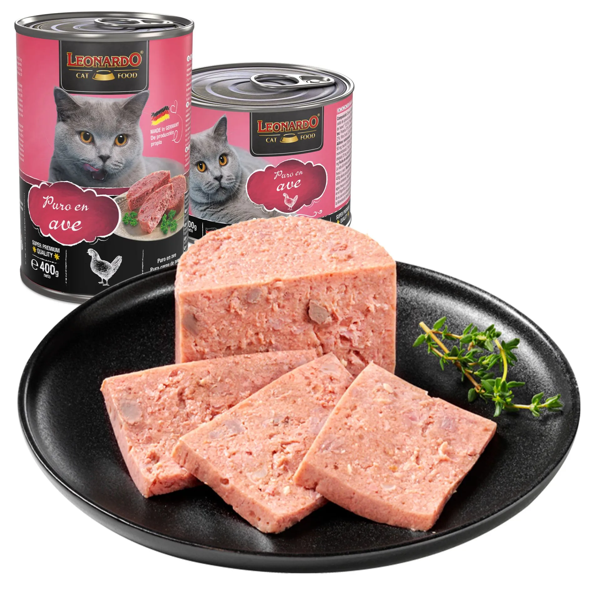 Lata Leonardo Ave 800gr