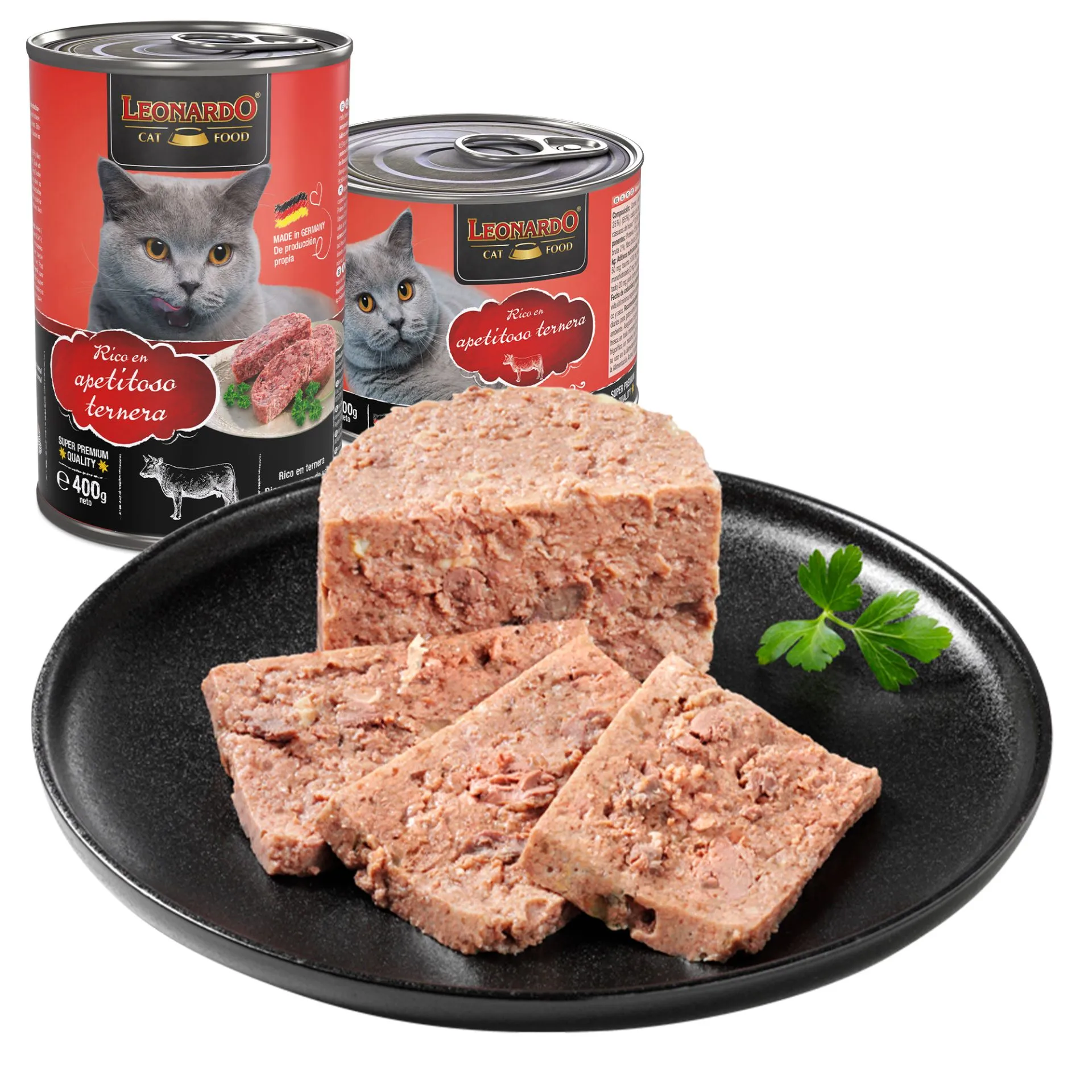 Lata Leonardo Ternera 800gr - Imagen 2