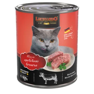 Lata Leonardo Ternera 800gr